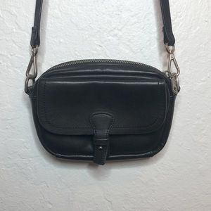 Liebeskind Germany Small Black Leather Crossbody